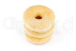 Sweet donuts (white background)