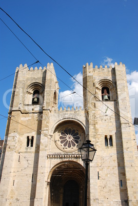 Sé Cathedral of Lisbon, Portugal