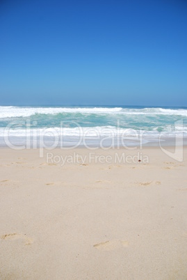 Beautiful beach in Praia del Rey