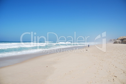 Beautiful beach in Praia del Rey