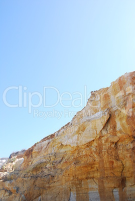 Cliff at Praia del Rey