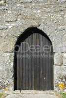 Entrance door of Ourem Castle