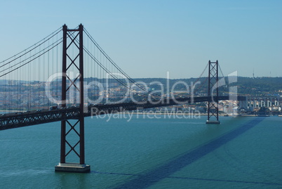 April 25th Bridge in Lisbon, Portugal