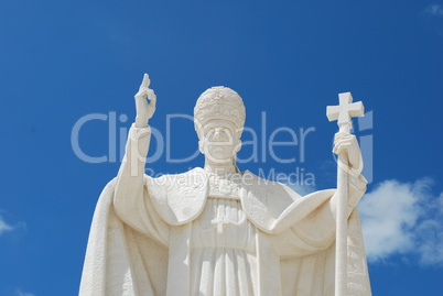 Pope Pio XII in Sanctuary of Fatima