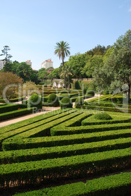 Enchanted Ajuda garden in Lisbon, Portugal
