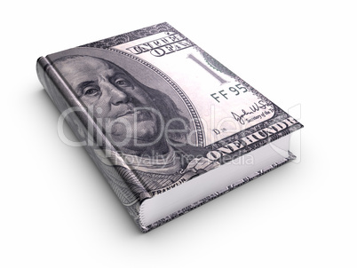 Book Covered with 100 US Dollar.