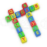 Crossword Puzzle : SUCCESS QUALITY SERVICE