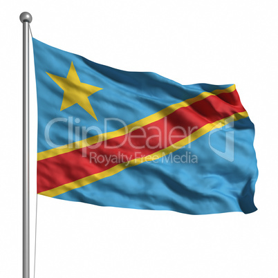 Flag of the DR Congo