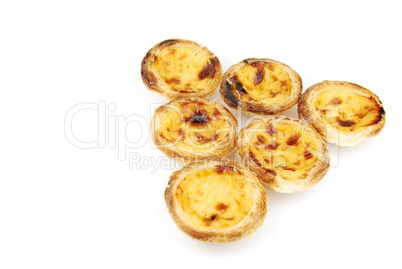 Portugese pastries called pasteis de nata