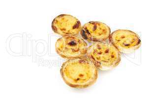 Portugese pastries called pasteis de nata