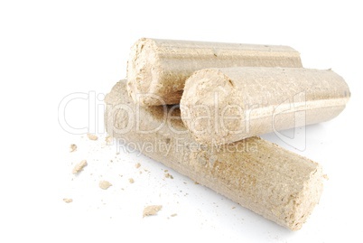 Briquettes and granulated firewood