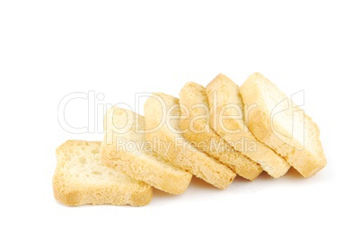 tasty crackers on white