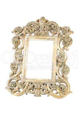 Gold metal frame