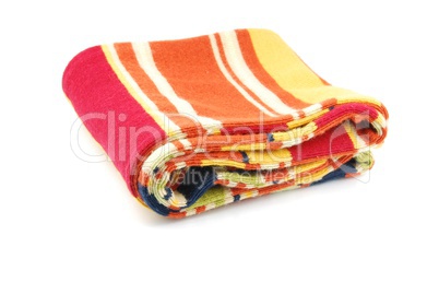 Colorful woolen scarf