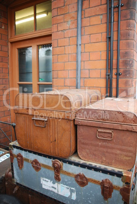 Vintage suitcases