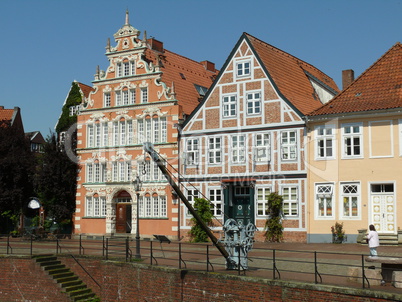 Fischmarkt am Alten Hafen in Stade