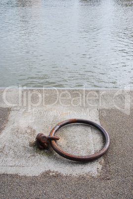 Mooring ring (water view)