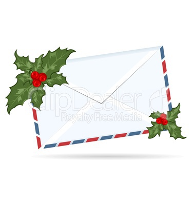 gift letter with Christmas berry