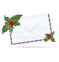 gift letter with Christmas berry