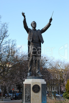 Gustav Theodore Holst statue in Cheltenham