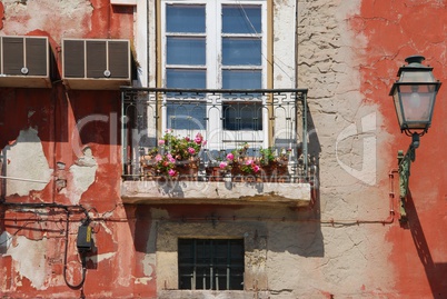 Lisbons window balcony