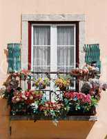 Lisbons window balcony