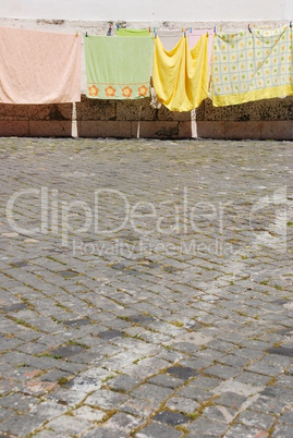 Laundry in Lisbon, Portugal