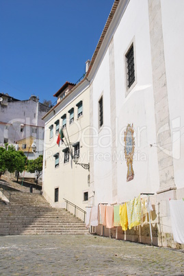 Sao Miguel stairs in Lisbon