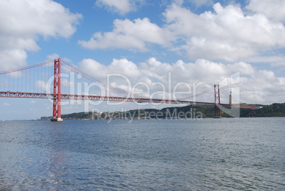 25th April bridge in Lisbon, Portugal