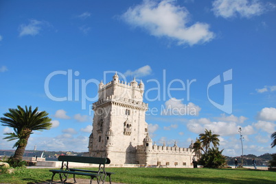 Belem Tower in Lisbon, Portugal