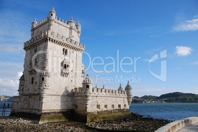 Belem Tower in Lisbon, Portugal