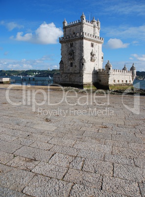 Belem Tower in Lisbon, Portugal