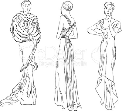 Evening dresses