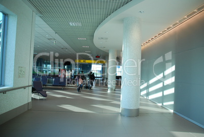 Hallway in airport