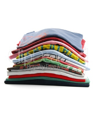 Colorful t-shirts