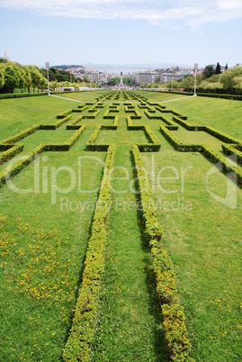 Eduardo VII park in Lisbon