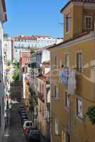 Lisbons cityscape