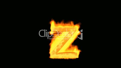 fire letter z.