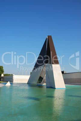 Ultramar memorial landmark in Lisbon