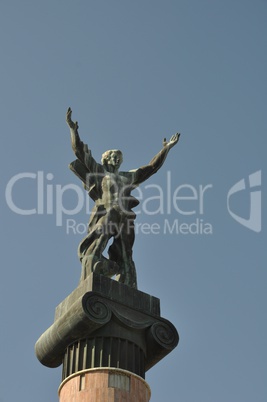 Victory statue in Puerto Banus