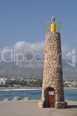 Puerto Banus lighthouse