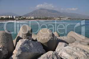 Puerto Banus beach