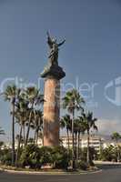 Victory statue in Puerto Banus