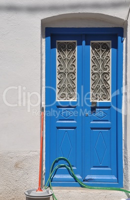 Greek door