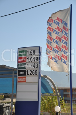 Jet Oil gas station