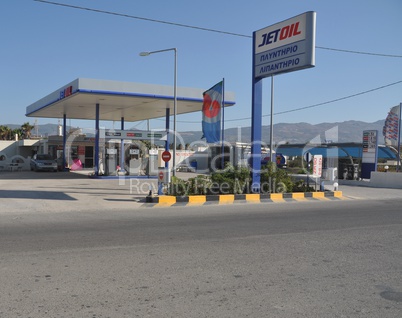 Jet Oil gas station