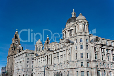 View of Liverpool waterfront