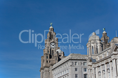 View of Liverpool waterfront