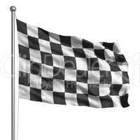 Checkered flag