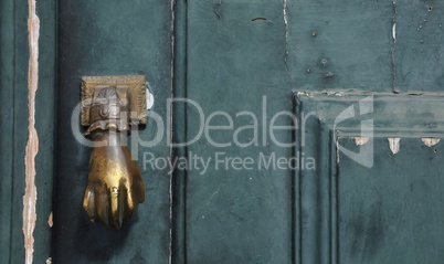 Antique door handle